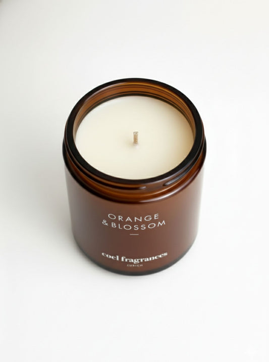 Atelier Duftkerze Orange & Blossom von Coel Fragrances, handgemacht in Zuerich