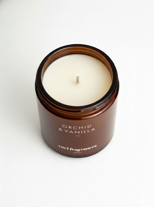 Atelier Duftkerze Orchid & Vanilla von Coel Fragrances, handgemacht in Zuerich