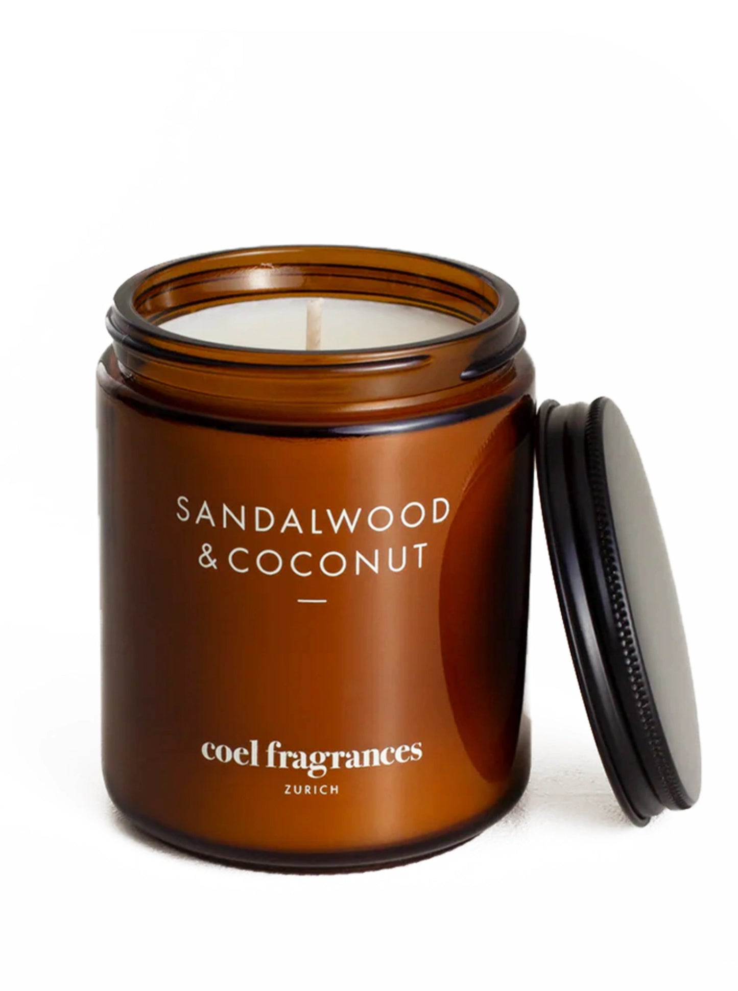 Atelier Duftkerze Sandalwood & Coconut von Coel Fragrances, handgemacht in Zuerich