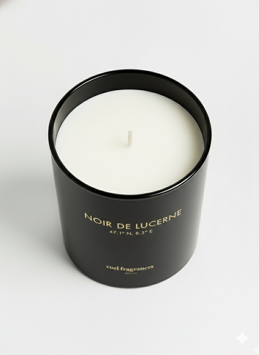 Duftkerze Lucerne City Collection von Coel Fragrances von Oben Fotografiert