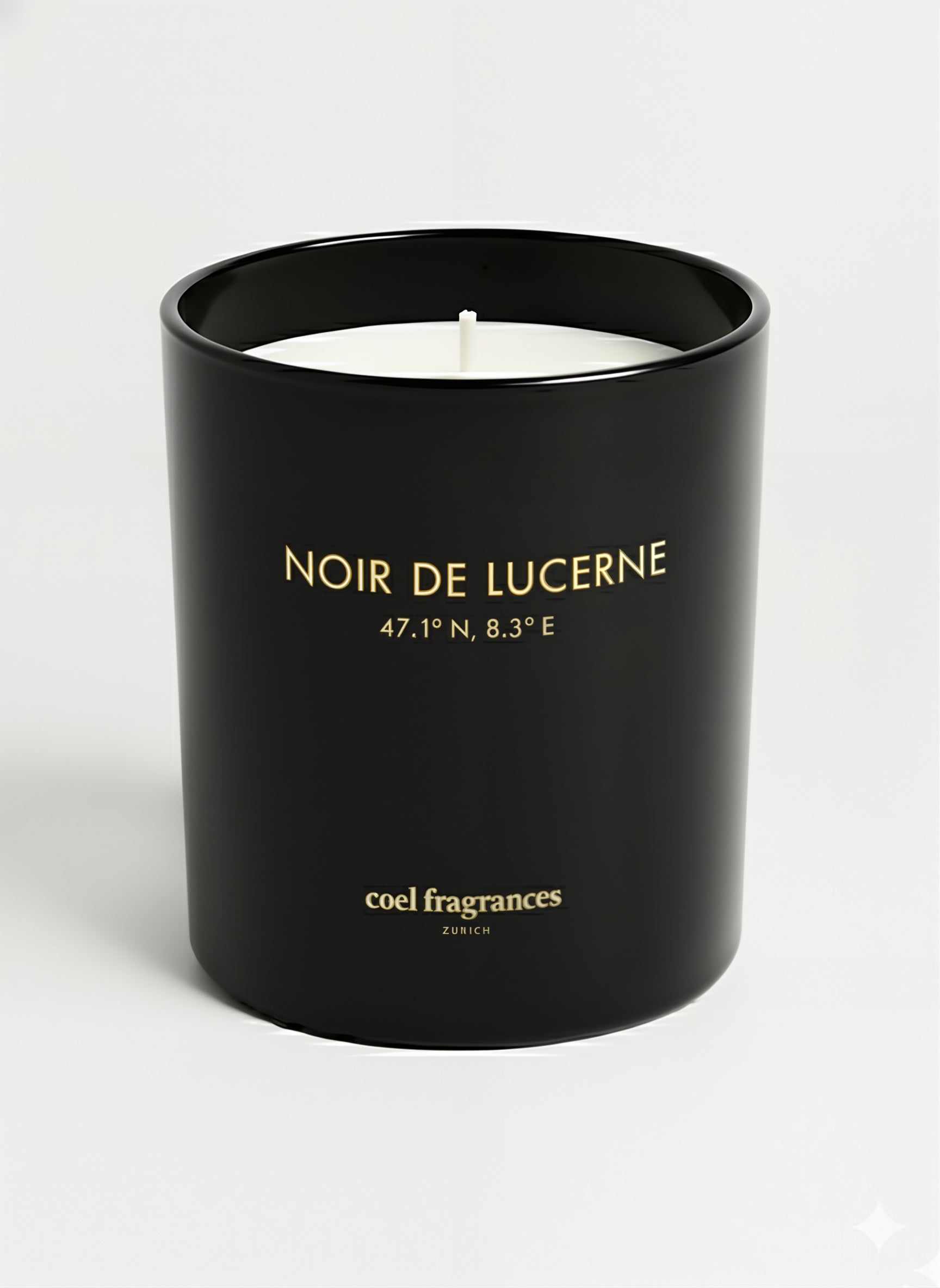 Duftkerze Lucerne City Collection von Coel Fragrances von Oben Fotografiert