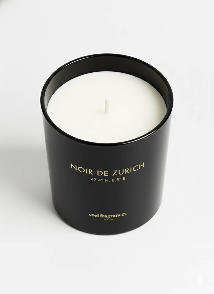 Duftkerze Zurich City Collection von Coel Fragrances von Oben Fotografiert